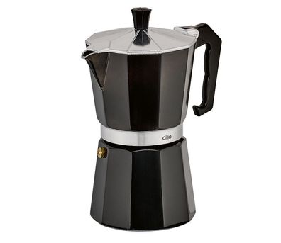 Cilio Espressokocher Classico 6T schwarz 321326