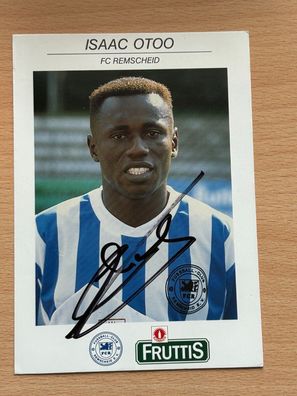 Isaac Otoo - FC Remscheid - - Autogrammkarte original signiert - #8157