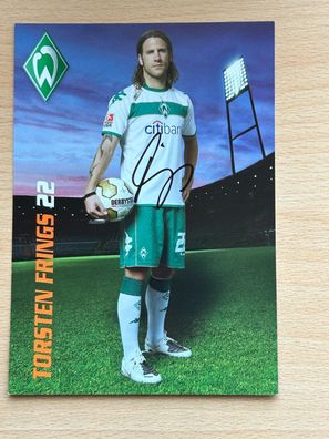 Torsten Frings - Werder Bremen - Autogrammkarte original signiert - #8146