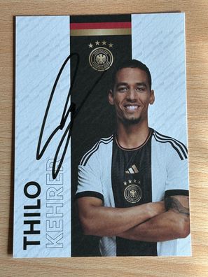 Thilo Kehrer - DFB - Autogrammkarte original signiert - #S3883