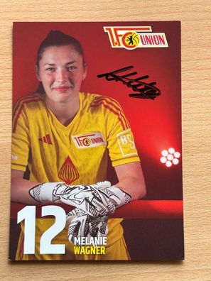 Melanie Wagner - 1. FC Union Berlin - Autogrammkarte original signiert - #S5015
