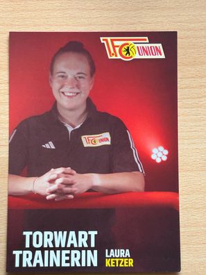 Laura Ketzer - 1. FC Union Berlin - Autogrammkarte original signiert - #S5014