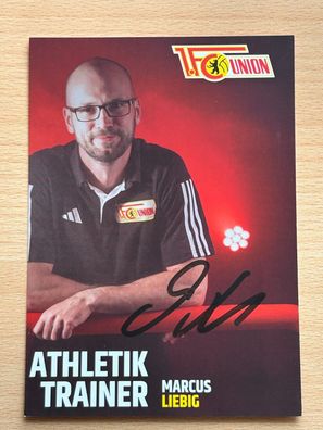Marcus Liebig - 1. FC Union Berlin - Autogrammkarte original signiert - #S5013