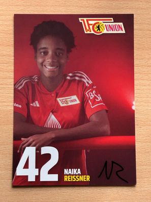 Naika Reissner - 1. FC Union Berlin - Autogrammkarte original signiert - #S5036