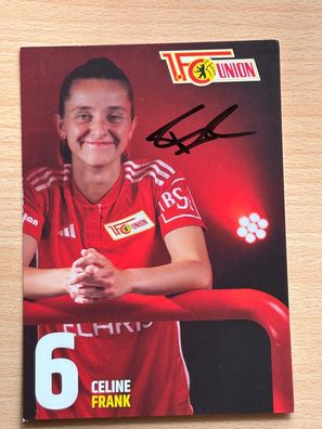 Celine Frank - 1. FC Union Berlin - Autogrammkarte original signiert - #S5035
