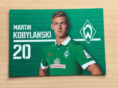 Martin Kobylanski - Werder Bremen - Autogrammkarte unsigniert - #S4297