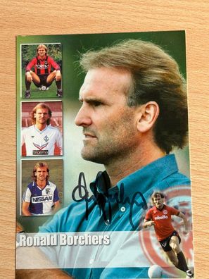 Ronald Borchers Autogrammkarte original signiert #S5844