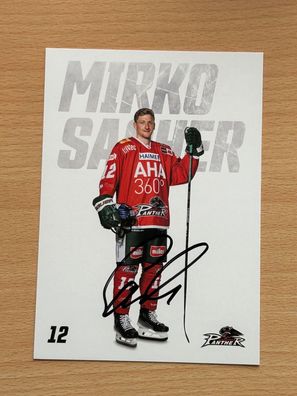 Mirko Sacher - Eishockey - Autogrammkarte original signiert - S10048
