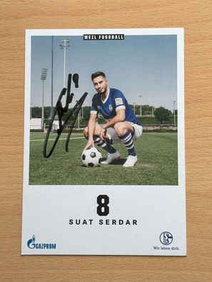 Suat Serdar FC Schalke 04 Autogrammkarte original signiert #S7552