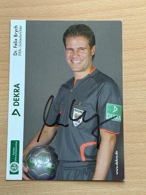 Dr. Felix Brych - FIFA Schiedsrichter- Autogrammkarte original signiert - #S7904