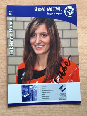 Fabienne Huber - Fußball - Autogrammkarte original signiert - S10361