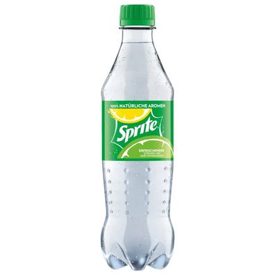 SPRITE PET Flasche - EINWEG - ohne Kasten 12x 0,50 L. - MHD JUNI 2024