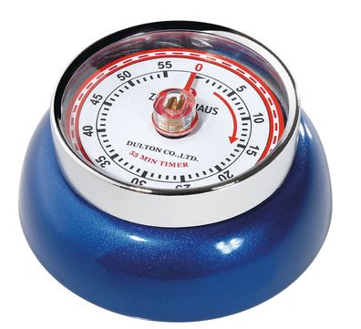 Zassenhaus Küchentimer SPEED, blau metallic 71863