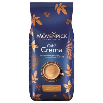 Mövenpick 779113 Mövenpick Kaffeeb. Crema 1,0 Kg