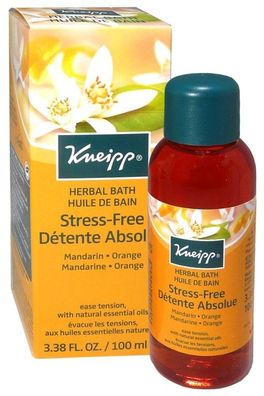 Kneipp Bade-Öl Mandarine - Orange stressfrei 120 ml