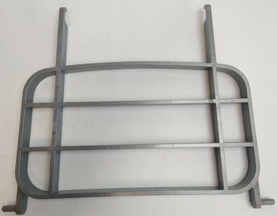 Klapprost für Wandausgussbecken grau 400 mm x 300 mm x 25 mm Kunststoff