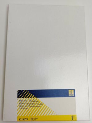 Inkjet Laser Kopier Etiketten A4 100 Blatt 70,0x42,3 mm 3724079