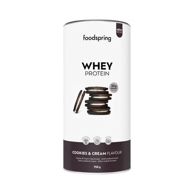 foodspring Whey (750g) Cookies and Cream