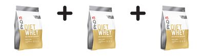 3 x PhD Diet Whey (2,2 lb) Vanilla Creme