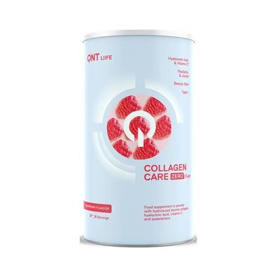 QNT Collagen Care Zero Sugar (390g) Raspberry