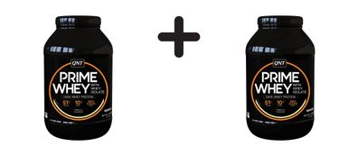 2 x QNT Prime Whey (908g) Vanilla