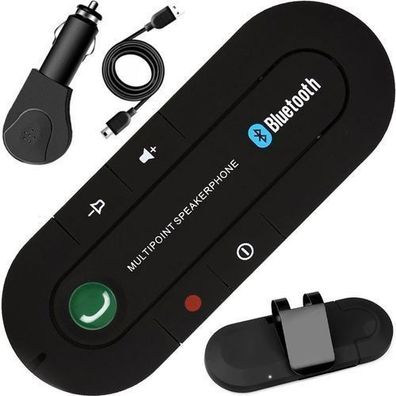 Bluetooth Freisprecheinrichtung Auto Kfz Freisprechanlage Akku Musik Handy Retoo