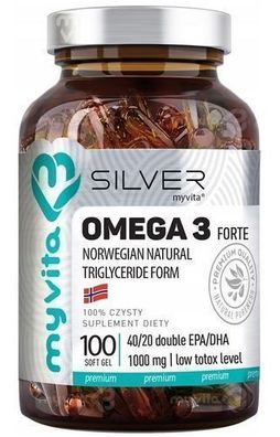 MeinVita Omega 3 Forte, 100 Kapseln