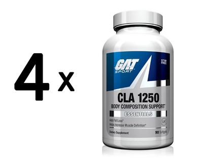 4 x CLA 1250 - 90 softgels