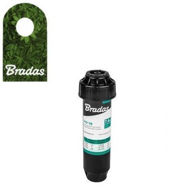 Versenkregner Pop-Up Sprinkler 3"/7,6cm mit Düse 360° Bewässerung Bradas 5083