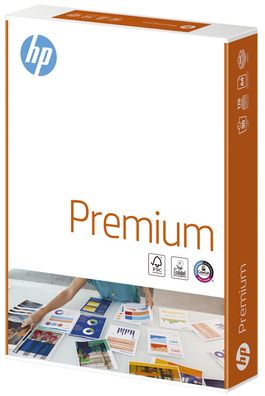 Hewlett Packard (HP) CHP852 Premium Paper - A4, 90 g/qm, weiß, 500 Blatt