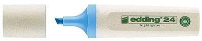 Edding 4-24010 24 EcoLine Textmarker - nachfüllbar, hellblau