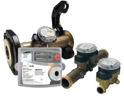 Allmess Haus- und Gewerbewärmezähler Split MCFU 3,5-D 25L DN25 FLx 260mm MWh CF51 631