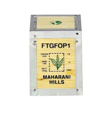 Darjeeling FTGFOP1 First Flush Maharani Hills Kiste - Schwarzer Tee