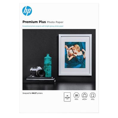 HP CR672A FotopapierDIN A4 glänzend 300 g/qm 20 Blatt