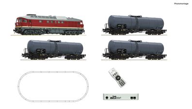 Roco 5110002 z21 Start Diesellok BR 132 Kesselwagenzu Spur H0