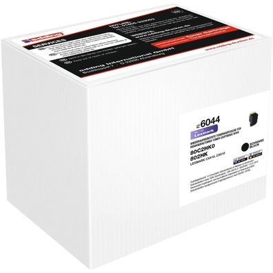 edding 18-6044 edding EDD-6044 schwarz Toner kompatibel zu Lexmark 80C2HK0