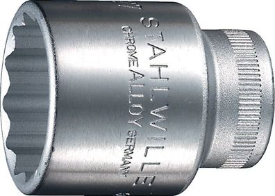 Steckschlüsseleinsatz 50 1/2 Zoll 12-kant SW 27mm L.45mm Stahlwille