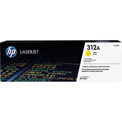 HP 312A (CF382A) gelb Tonerkartusche