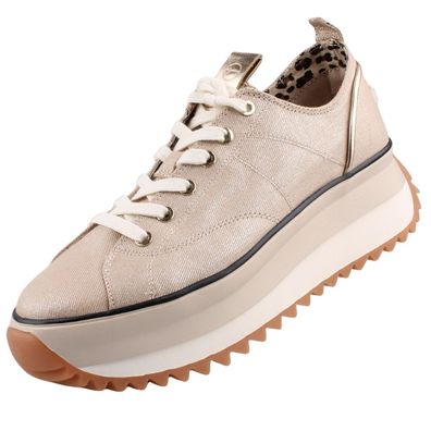 Tamaris Canvas Damen Sneaker Gold 1-23731-41/933