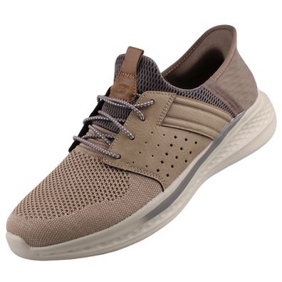 Skechers Slip-Ins Stade Ocon Herren Sneaker Beige 210811-TPE