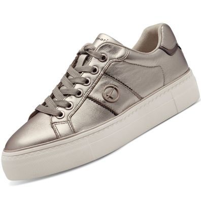 Tamaris Damen Leder Sneaker Light Gold 1-23724-42/933