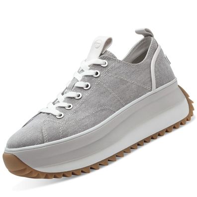 Tamaris Canvas Damen Sneaker Light Grey 1-23731-41/204