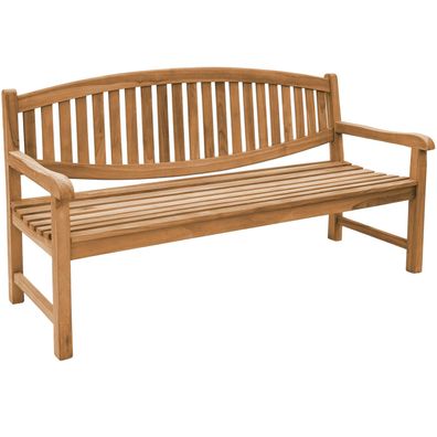 Gartenbank Bergamo Teak Massivholz 180 cm