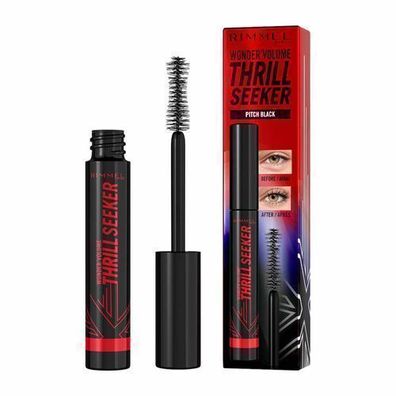 Rimmel Ultra Volume Mascara Schwarze Pigmente 004, 8ml