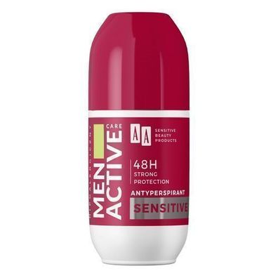 Herren Aktive Pflege Antitranspirant Roll-On Sensitiv, 50ml