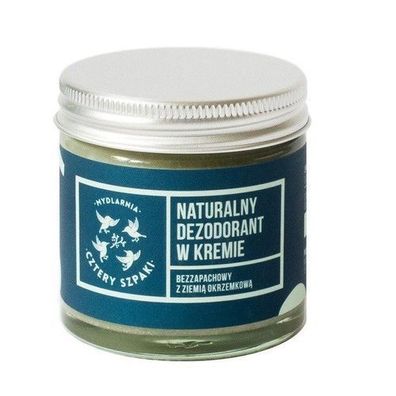 Kieselgur Creme Deo 60ml, unparfümiert, Naturformel