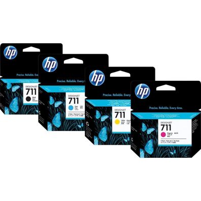 HP Tintenpatrone CZ135A 711 magenta 3x29ml 3 St./Pack