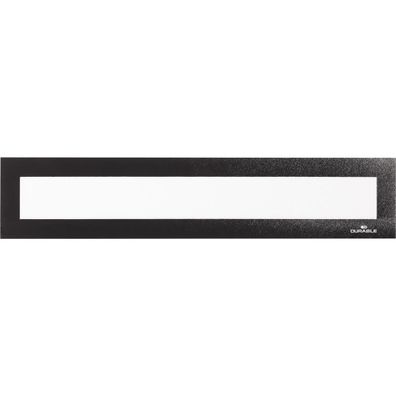 Durable 4987 01 Info-Rahmen DURAFRAME® Magnetic TOP A3 - 323 x 66 mm, schwarz,