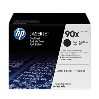 Hewlett & Packard INC. CE390XD Toner HP LJE4555 black CE390XD