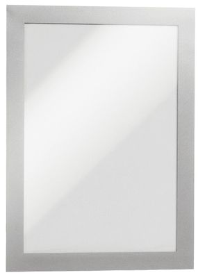 Durable 4871 23 Info-Rahmen DURAFRAME® - A5, 236 x 174 mm, silber, 2er Pack